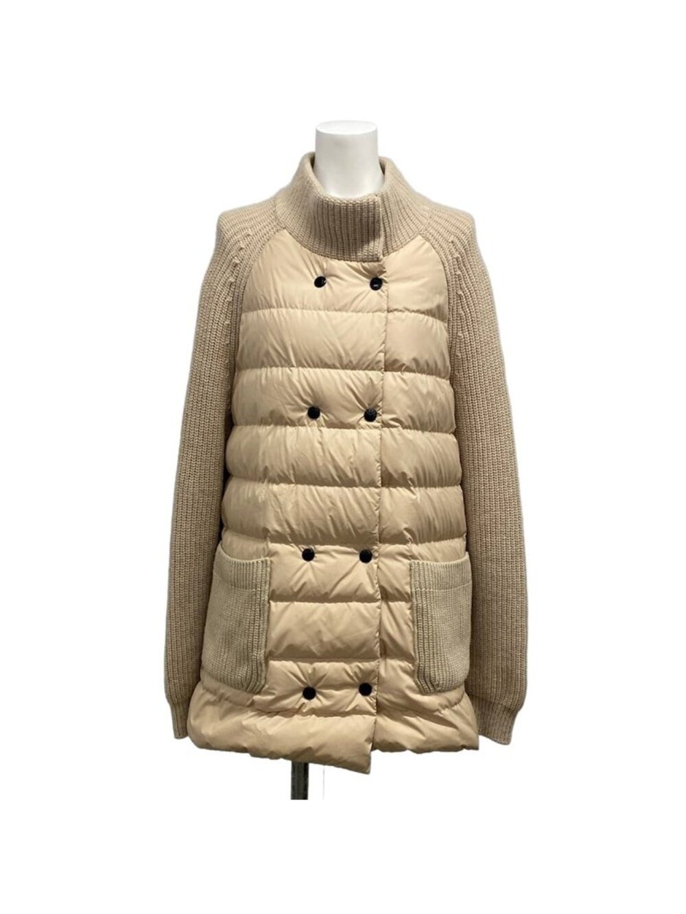 Moncler Cardigan Tricot Beige M